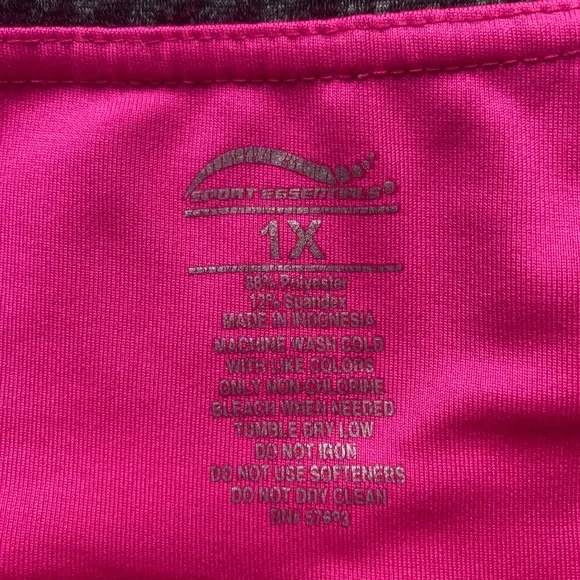 Essentials Gray Women's High-Waisted Leggings - Picture 3 of 4